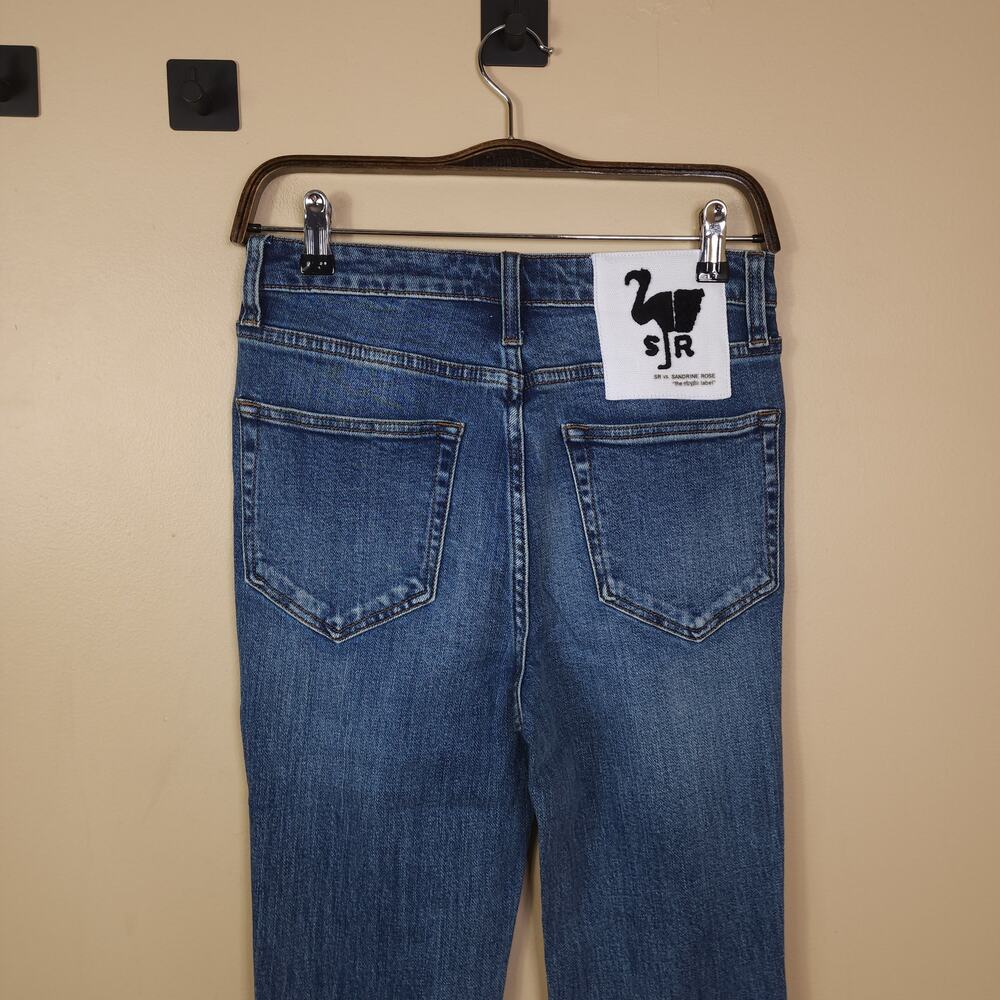 Sandrine Rose X Free People Super Flare in Indigo Size 26 - Picture 7 of 12
